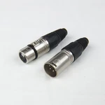 Mlaval Guitar Parts Standard Xlr 4 Pin Male & Female Solder Mic/audio Connector. Fixed Price $8.09.