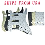 Kaish Diamond Plate St Hss Pickguard With Tremolo Back Cover For Fender Strat. Fixed Price $26.99.