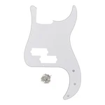 Fleor 13-hole Standar Pb Bass Pickguard 4-string Scratch Plate&screw White 3ply. Fixed Price $14.29.