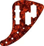 Wd Custom Pickguard For Fender Jp-90 Jazz Bass #28op Orange Pearl/black/white.... Fixed Price $49.99.