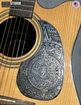 Acoustic Pickguard Laser Engraved Silver Acrylic Mirror Martin D28 Style Guitar. Fixed Price $45.00.