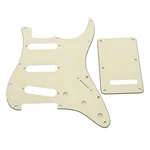 Kaish 11 Hole St/strat Style Pickguard Sss Pick Guard With Aged White 3 Ply. Fixed Price $26.99.