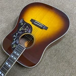 Only One Left! Vintage Sunburst Acoustic Guitar Floral Hummingbird Pickguard. Fixed Price $341.64.