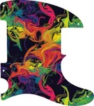 Wd Custom Pickguard For Fender Esquire Or Telecaster #gp01 Rainbow Paint Swir.... Fixed Price $48.99.
