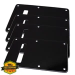 4pcs Yootones Guitar Back Plate 3ply Black For Fender Strat. Fixed Price $20.00.