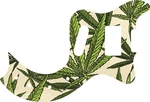 Wd Custom Pickguard For Gibson Marauder Deluxe #gc02 Cannabis Leaf Graphic. Fixed Price $96.99.