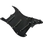 Mojotone 67 Quiet Coil W/ Hot Bridge Strat Pickup Prewired Pickguard Black. Fixed Price $359.95.