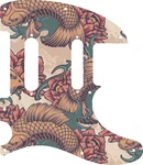 Wd Custom Pickguard For Fender Deluxe Nashville Telecaster #gt01 Koi Tattoo G.... Fixed Price $29.99.