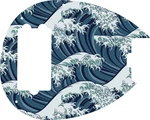 Wd Custom Pickguard For Music Man Sterling 4-h Bass #gt02 Japanese Wave Tatto.... Fixed Price $47.99.