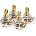 Musiclily Pro 4x Brass Thread Mini Metric A500k Audio Taper Guitar Potentiometer. Fixed Price $11.67.