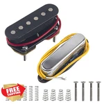 Yootones Telecaster Neck Bridge Single Coil Pickup Set. Fixed Price $27.99.