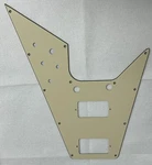 Vintage Yellow 3-ply For Gibson Flying V Style Scratch Plate Guitar Pickguard. Fixed Price $30.99.