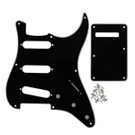 Fleor 3ply Black Sss 8 Hole Vintage St Pickguard Backplate Tremolo Cavity Cov.... Fixed Price $22.39.