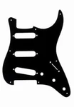 New - Pickguard For Fender Strat, 8-hole, 1-ply Black. Fixed Price $20.99.