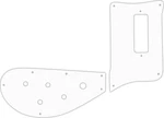 Wd Custom Pickguard For Rickenbacker 4003 Bass #04r White/red/white. Fixed Price $45.99.