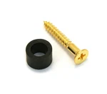 Genuine Grestch Gold Guitar Pickguard Screw And Spacer 006-1015-000. Fixed Price $9.97.