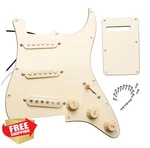 Lamsam Sss Prewired Guitar Pickguard Alnico 5 Single Coil Set Cream. Fixed Price $70.39.
