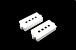 New - Allparts Pickup Covers For Fender P. Bass White, #pc-0951-025. Fixed Price $11.54.