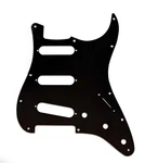 Genuine Fender Stratocaster Guitar Pickguard Black 3-ply 11-hole 099-1359-000. Fixed Price $26.70.