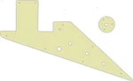 Wd Custom Pickguard For Left Hand Gibson 1958-1959 And 1962-1963 Flying V Kor.... Fixed Price $53.99.
