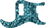 Wd Custom Pickguard For Fender Blacktop Precision Bass #28aq Aqua Pearl/black.... Fixed Price $80.99.