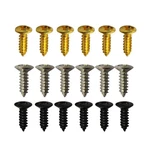 50pack Iron Pickguard Mounting Screws For Fender Strat/tele Electric Guitar/bass. Fixed Price $9.99.