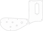 Wd Custom Pickguard For Rickenbacker 4003 Bass #04 White/black/white. Fixed Price $43.99.
