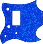Wd Custom Pickguard For Gibson 2011 Sg Style Melody Maker #28bu Blue Pearl/wh.... Fixed Price $56.99.