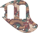 Wd Custom Pickguard For Left Hand Music Man 5 String Stingray 5-hh Through Ne.... Fixed Price $95.99.