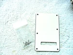 Fender Stratocaster Strat Backplate Tremolo Cover 3 Ply Parchment. Fixed Price $6.95.