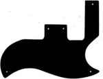Wd Custom Pickguard For Gibson 1961-1970 Sg Special #03p Black/parchment/black. Fixed Price $48.99.