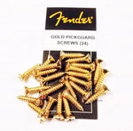 Genuine Fender Guitar Gold Pickguard Mounting Screws - Package Of 24. Fixed Price $20.79.
