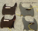 Lot Of 4 New Loaded Tele Pick Guards 2025: Haywire Custom Shop -. Fixed Price $74.00.