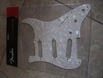 Fender Stratocaster Pickguard White Pearl 4-ply 099-2140-000 New!! Made In Usa!. Fixed Price $34.99.