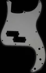 Pg-0750 Pickguard For Precision Bass White 3-ply (w/b/w) .090. Fixed Price $38.99.