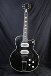 1960 Silvertone H1427 Espanada Black Hollowbody Electric Guitar Harmony H62. Fixed Price $2000.00.
