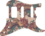 Wd Custom Pickguard For Fender American Elite Stratocaster Hss #gt01 Koi Tatt.... Fixed Price $33.99.