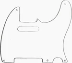 Pg-0560 5-hole Pickguard For Telecaster Transparent Clear .060, Standard. Fixed Price $23.99.