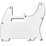 Allparts Pg-0562-035 8-hole Pickguard For Telecaster - White 3-ply (w/b/w) .090. Fixed Price $18.99.