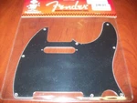 New - Fender Standard Tele Pickguard, 8 Holes, 3-ply Black, 099-1356-000. Fixed Price $21.49.