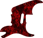 Wd Custom Pickguard For Fender Pawn Shop '51 #28drp Dark Red Pearl/black/whit.... Fixed Price $80.99.