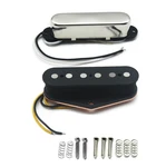 Fleor Alnico 5 Guitar Pickups - Tl Bridge & Neck Pickup (chrome) For Style.... Fixed Price $29.99.