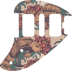 Wd Custom Pickguard For Music Man Silhouette #gt01 Koi Tattoo Graphic. Fixed Price $63.99.