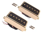 Lamsam P90 Tone Pickups Set, Humbucker-sized Single Coil Neck Pick-up And Bri.... Fixed Price $66.73.