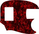 Wd Custom Pickguard For Fender Pawn Shop Mustang Bass #28drp Dark Red Pearl/b.... Fixed Price $55.99.