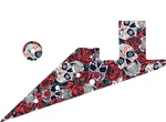 Wd Custom Pickguard For Gibson 1958-1959 And 1962-1963 Flying V Korina #gs01 .... Fixed Price $62.99.