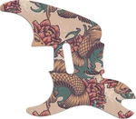 Wd Custom Pickguard For Left Hand Squier By Fender 2004-2006 '51 #gt01 Koi Ta.... Fixed Price $96.99.