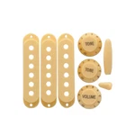 Fleor St Pickup Covers Guitar Volume Tone Knobs Switch Tip For Strat Cream. Fixed Price $5.50.