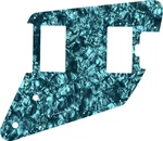 Wd Custom Pickguard For Music Man Albert Lee Hh #28aq Aqua Pearl/black/white/.... Fixed Price $56.99.