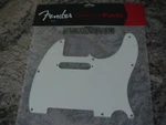 Fender Telecaster 8 Hole 3-ply Parchment Pickguard 099-1375-000. Fixed Price $22.50.